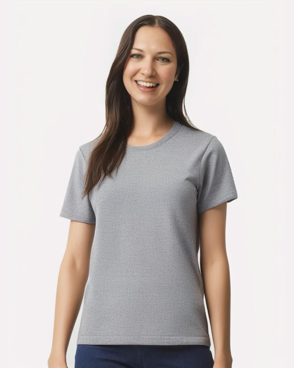 Gildan® Women’s Ultra Cotton Crewneck T-Shirt 100% Cotton for Crafting Feminine Fit Tee